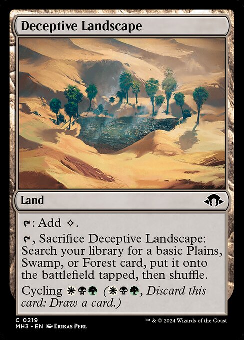 Deceptive Landscape (Foil) - MH3 - 219