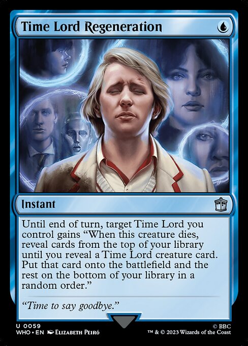 Time Lord Regeneration - WHO - 59