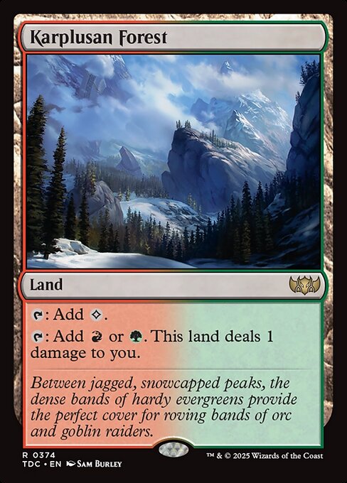 Karplusan Forest - TDC - 374