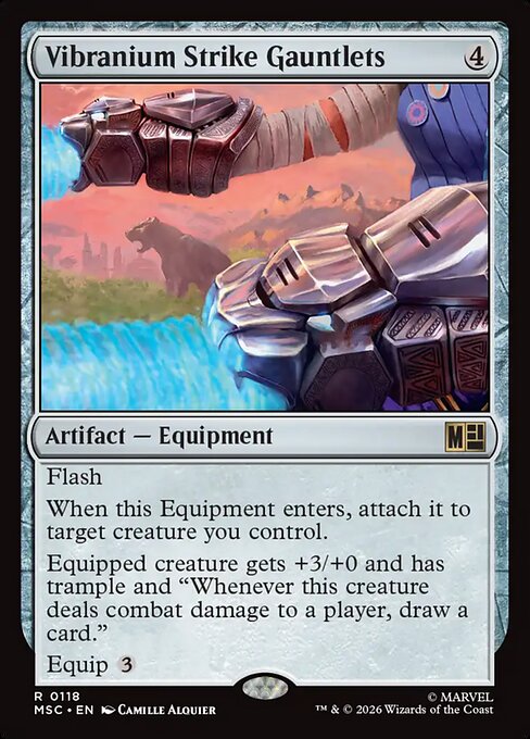 Vibranium Strike Gauntlets - MSC - 118
