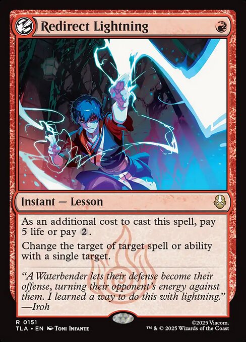 Redirect Lightning (Foil) - TLA - 151