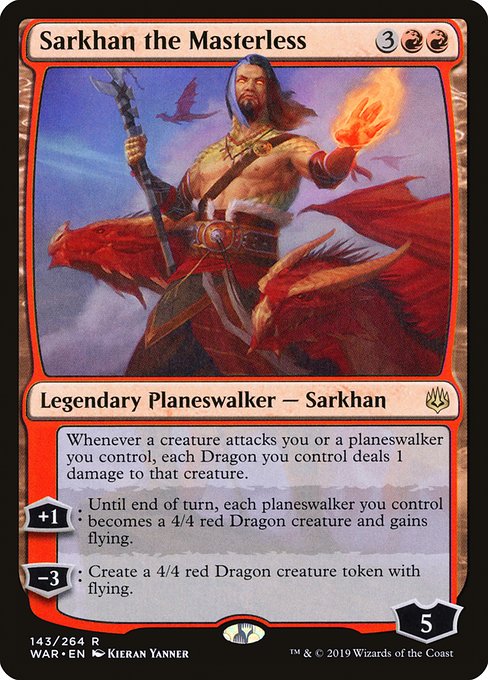 Sarkhan the Masterless - WAR - 143