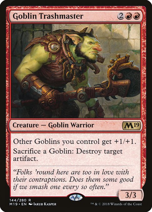 Goblin Trashmaster - M19 - 144