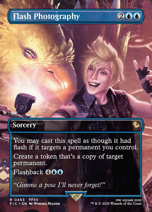 Flash Photography (Borderless) (Foil) - FIC - 463