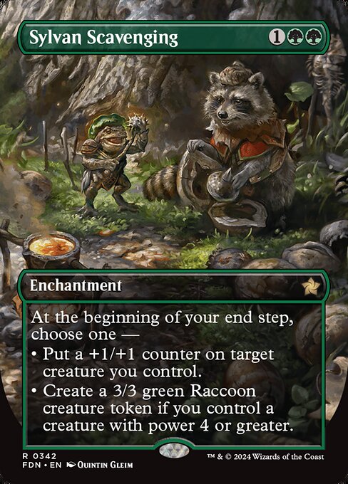 Sylvan Scavenging (Borderless) - FDN - 342