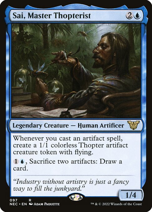 Sai, Master Thopterist - NEC - 97