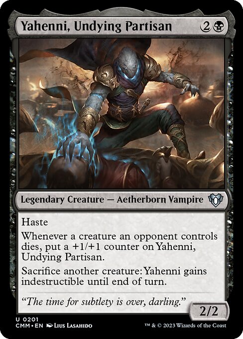 Yahenni, Undying Partisan - CMM - 201