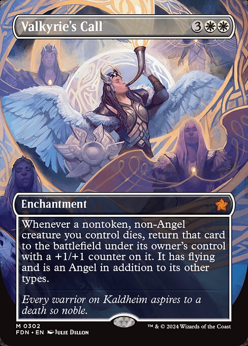 Valkyrie's Call (Borderless) - FDN - 302