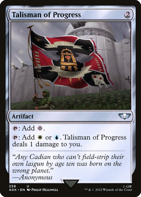 Talisman of Progress - 40K - 258
