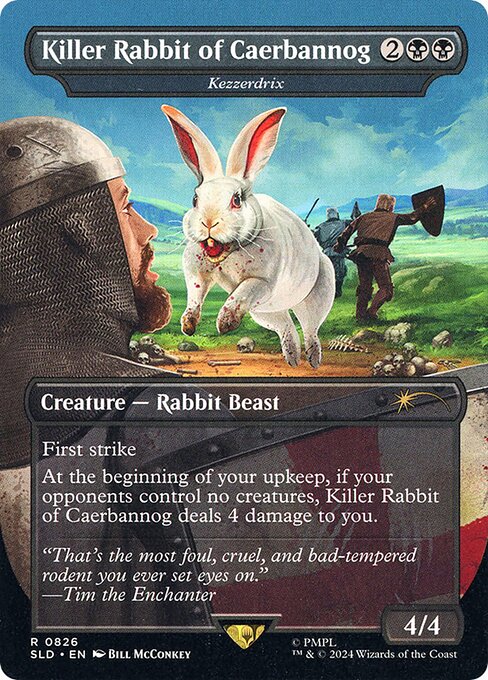 Killer Rabbit of Caerbannog - Kezzerdrix - SLD - 826