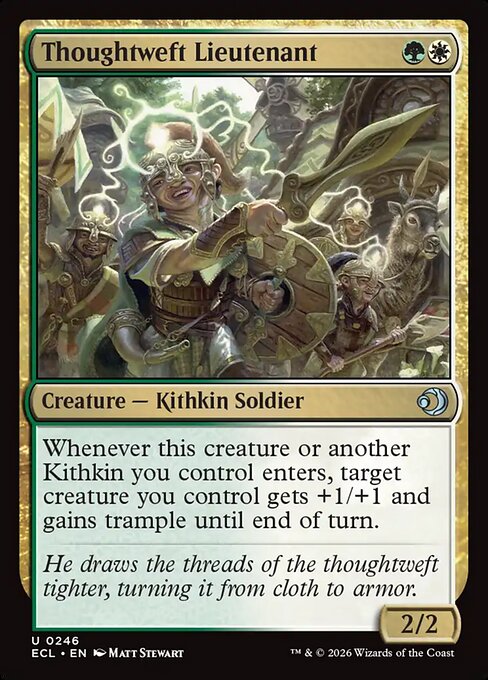 Thoughtweft Lieutenant (Foil) - ECL - 246