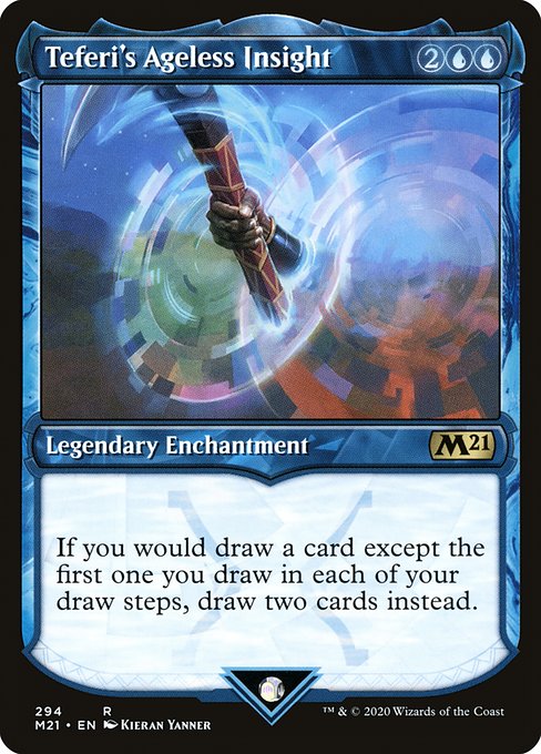 Teferi's Ageless Insight (Showcase) (Foil) - M21 - 294