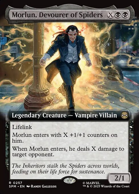 Morlun, Devourer of Spiders (Extended Art) - SPM - 257