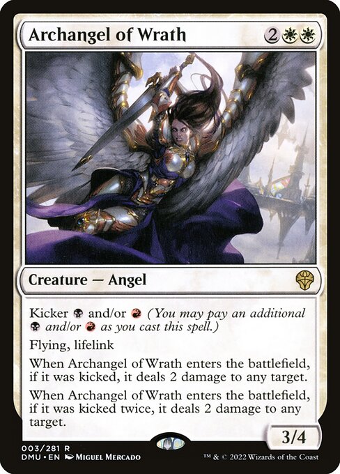 Archangel of Wrath (Foil) - DMU - 3