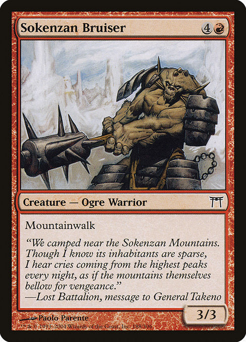Sokenzan Bruiser (Foil) - CHK - 188