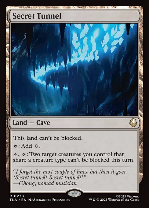 Secret Tunnel (Foil) - TLA - 278
