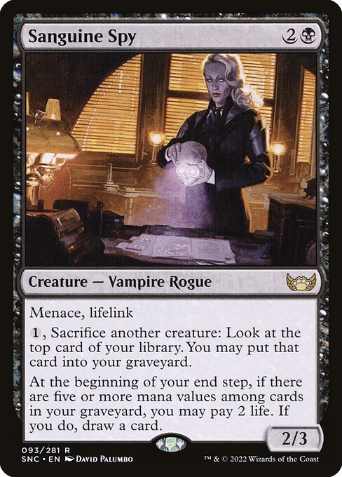 Sanguine Spy - SNC - 93
