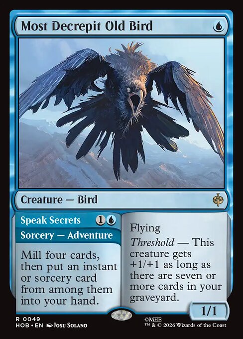 Most Decrepit Old Bird - HOB - 49