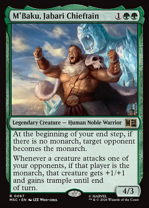 M'Baku, Jabari Chieftain - MSC - 67