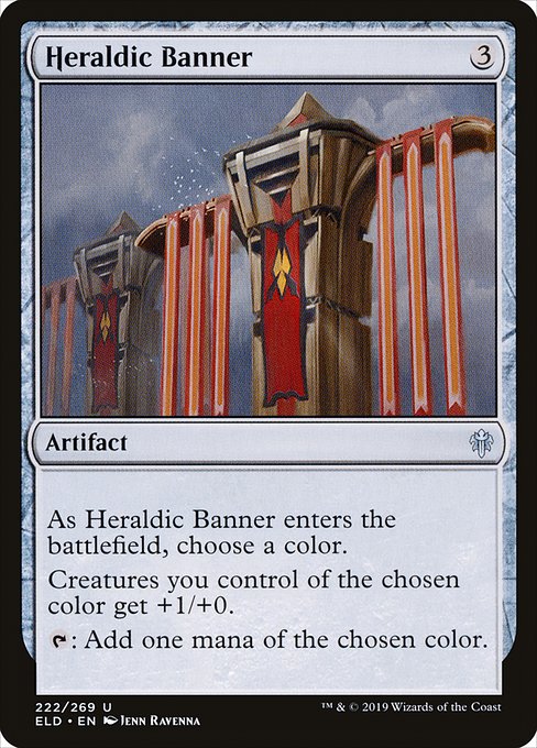 Heraldic Banner - ELD - 222