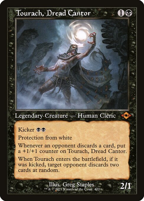 Tourach, Dread Cantor (Retro Frame) (Foil) - MH2 - 402