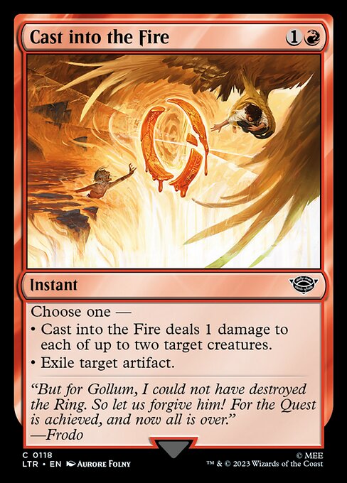Cast into the Fire - LTR - 118