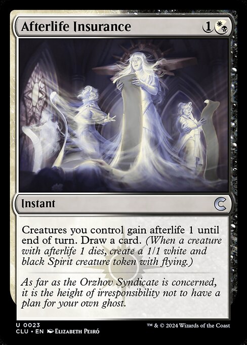 Afterlife Insurance - CLU - 23