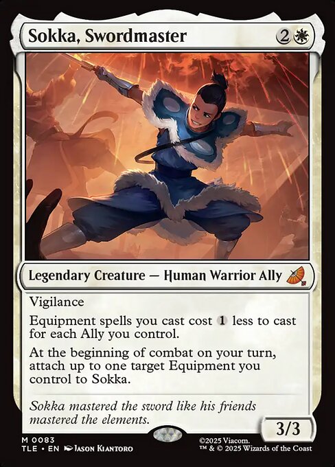 Sokka, Swordmaster - TLE - 83