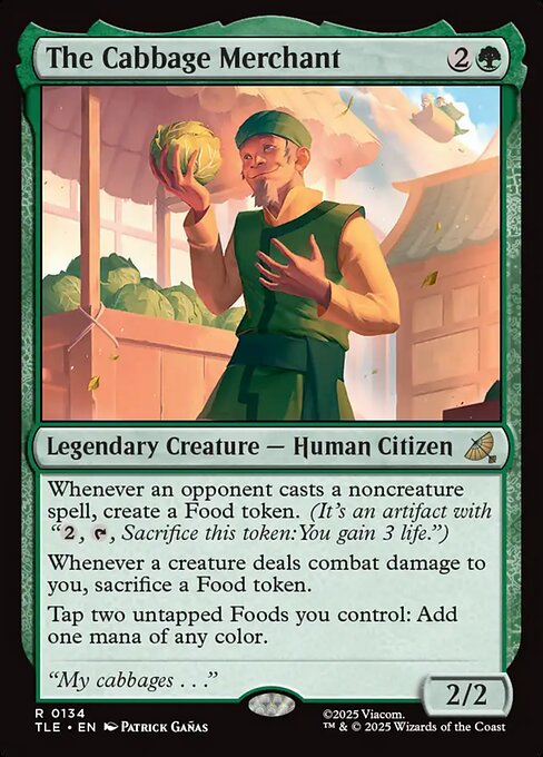 The Cabbage Merchant (Foil) - TLE - 134