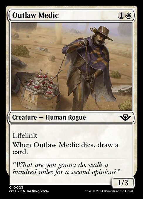 Outlaw Medic - OTJ - 23