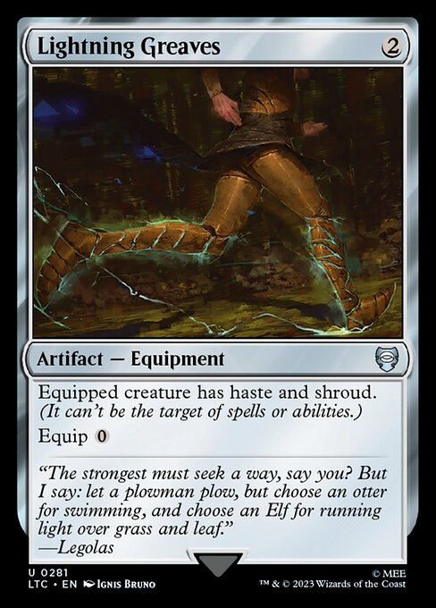 Lightning Greaves - LTC - 281