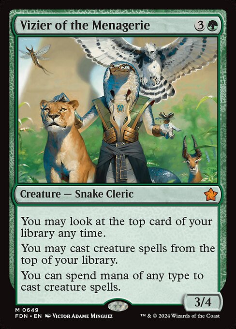 Vizier of the Menagerie (0649) - FDN - 649
