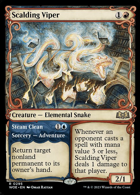 Scalding Viper (Showcase) - WOE - 295
