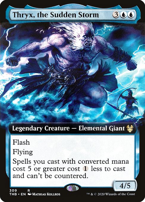 Thryx, the Sudden Storm (Extended Art) (Foil) - THB - 309