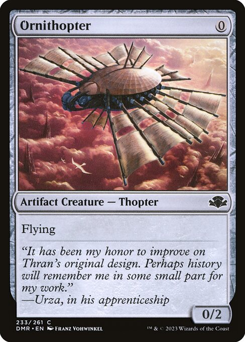 Ornithopter - DMR - 233