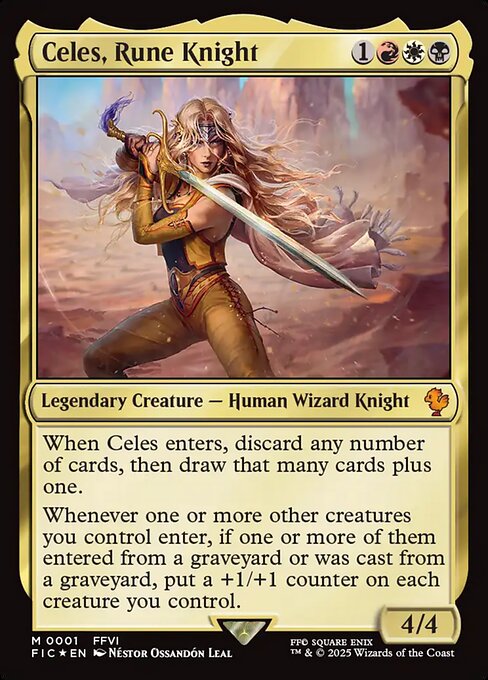 Celes, Rune Knight (Foil) - FIC - 1