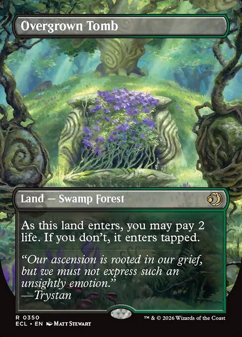 Overgrown Tomb (Borderless) - ECL - 350