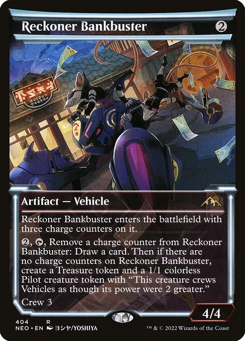 Reckoner Bankbuster (Showcase) (Foil) - NEO - 404