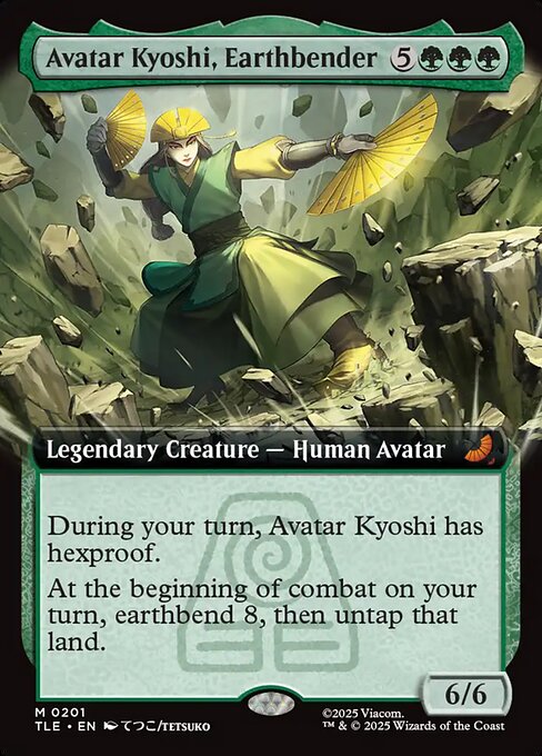 Avatar Kyoshi, Earthbender (Extended Art) - TLE - 201