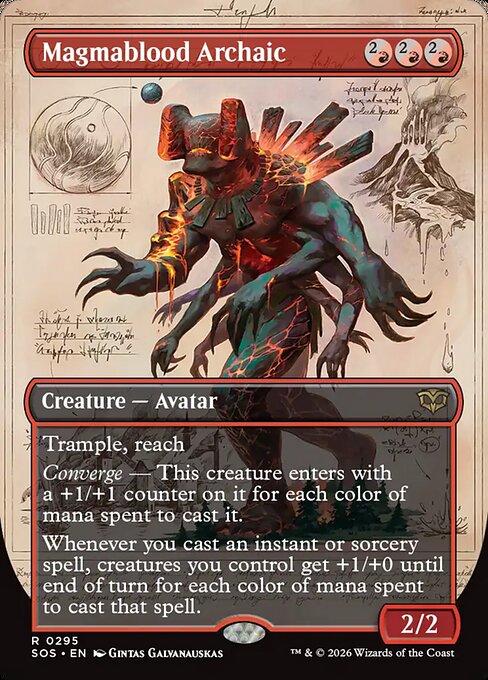 Magmablood Archaic (Borderless) - SOS - 295