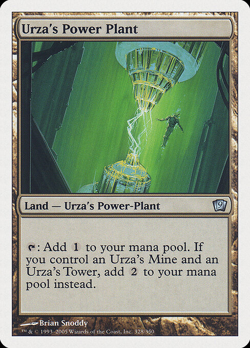 Urza's Power Plant - 9ED - 328