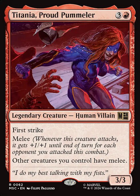 Titania, Proud Pummeler - MSC - 62