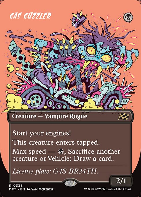 Gas Guzzler (Borderless) - DFT - 338
