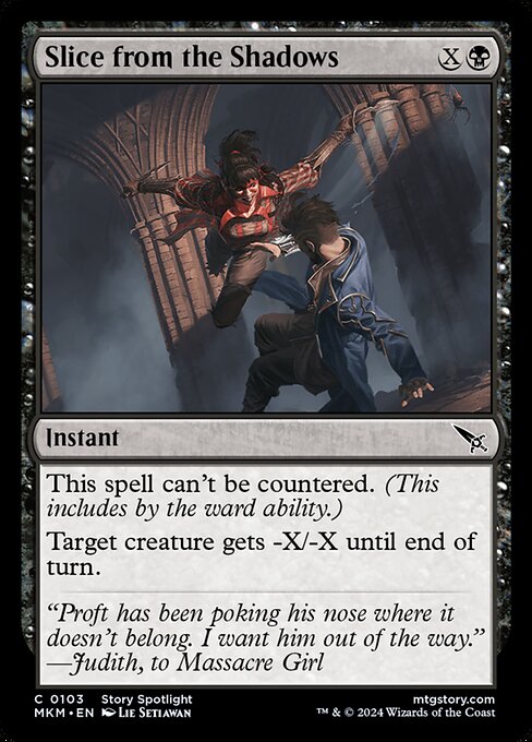 Slice from the Shadows - MKM - 103