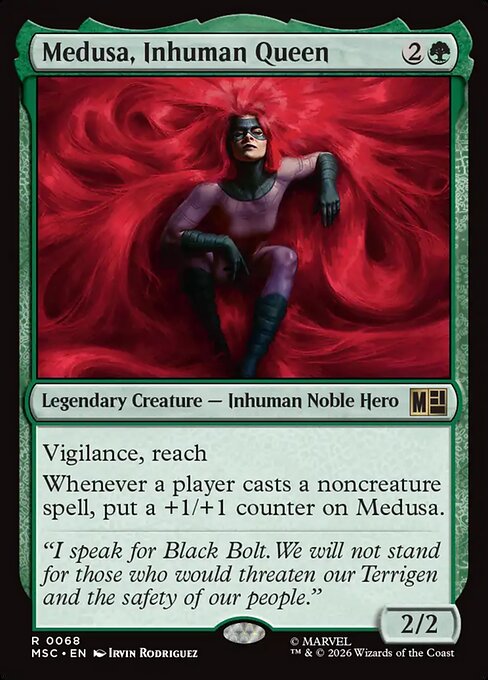 Medusa, Inhuman Queen - MSC - 68