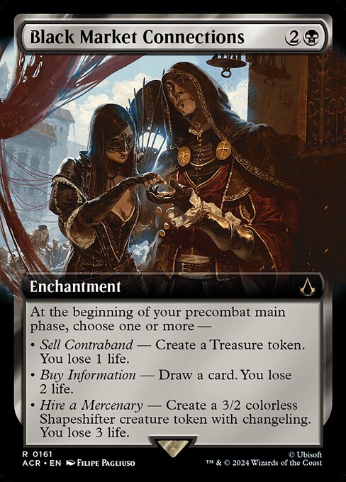 Black Market Connections (Extended Art) - ACR - 161