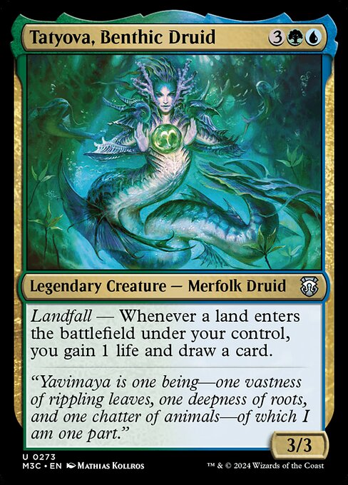 Tatyova, Benthic Druid - M3C - 273