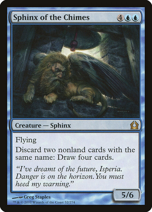 Sphinx of the Chimes - RTR - 52