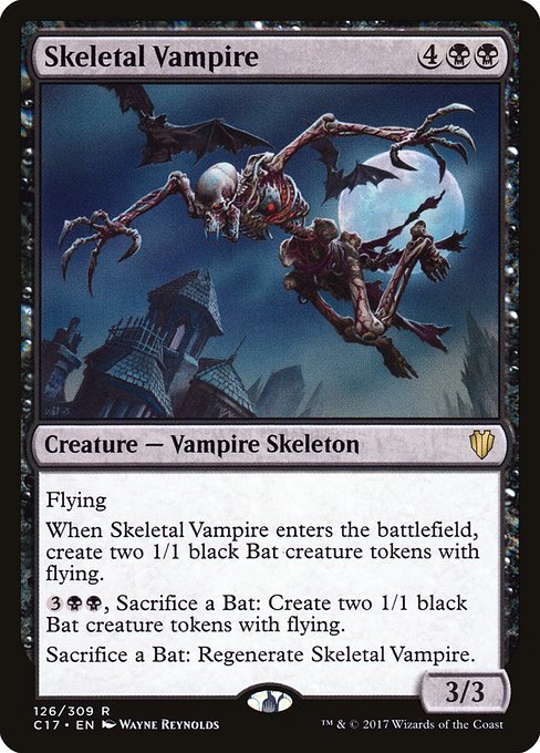 Skeletal Vampire - C17 - 126
