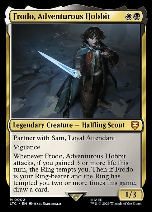 Frodo, Adventurous Hobbit (Foil) - LTC - 2